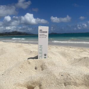 MY24/7 organic white rose and calendula gel face cleanser by Red Pantz, alcohol free, oil free